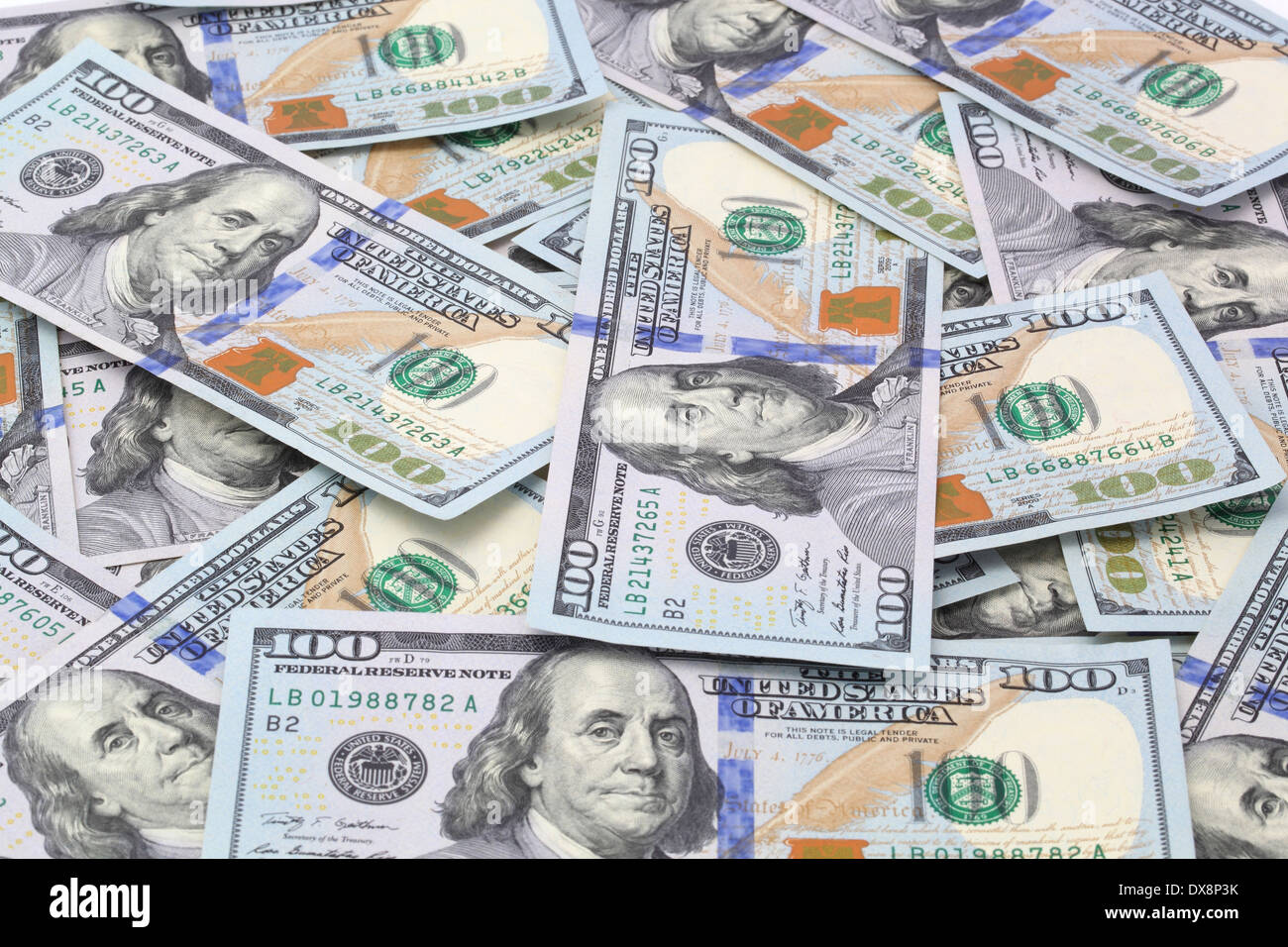 dollar bills Stock Photo
