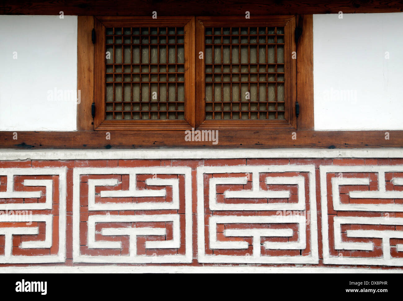 Korean traditional Hanok village in Seoul, South Korea Stock Photo - Alamy