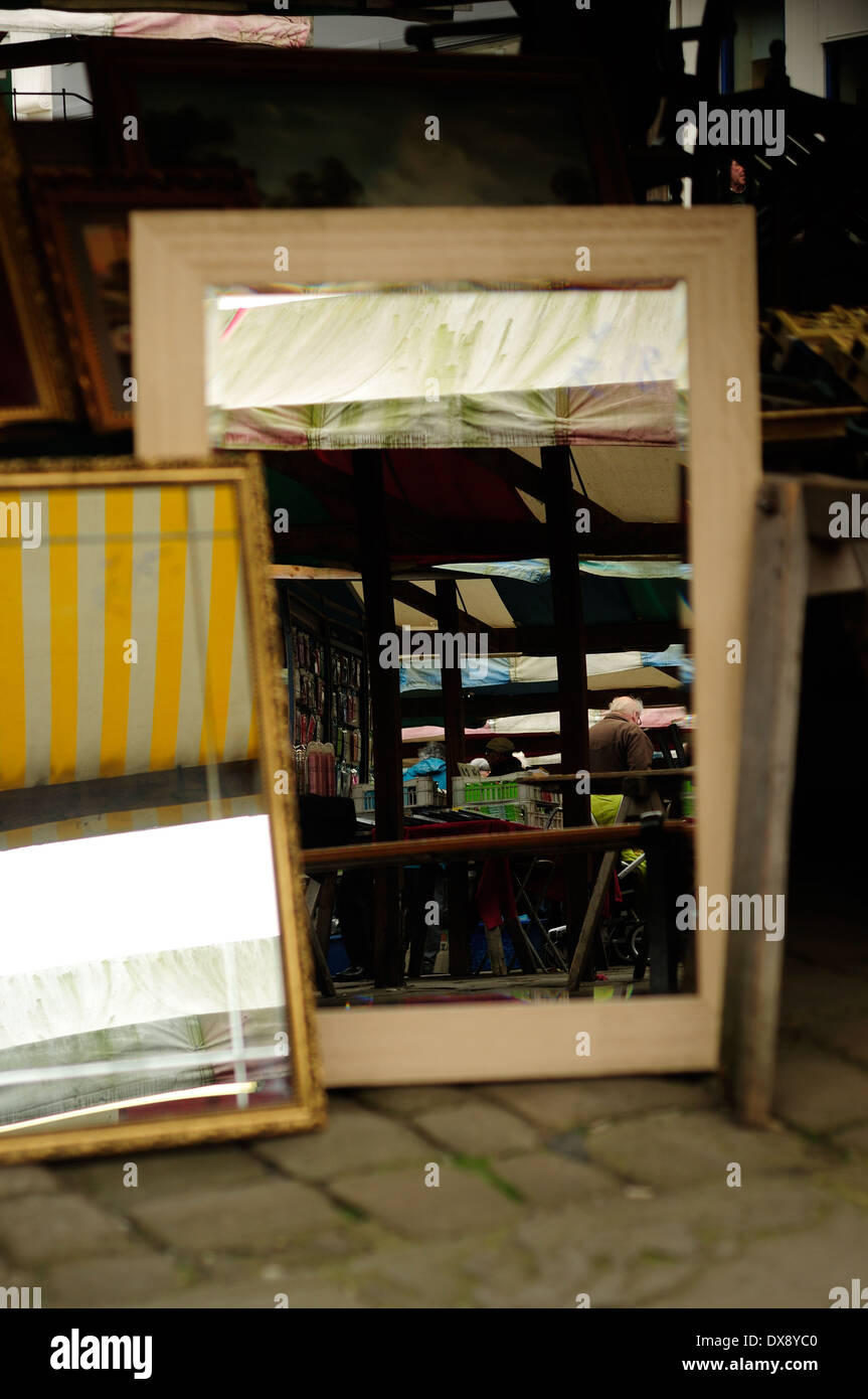 Chesterfield Flee Market And Fruit And Vegetables .Derbyshire,UK