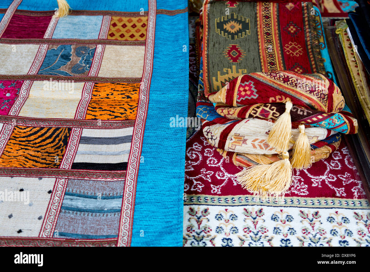 Carpets in a Shop in Singapore Stock Photo Alamy