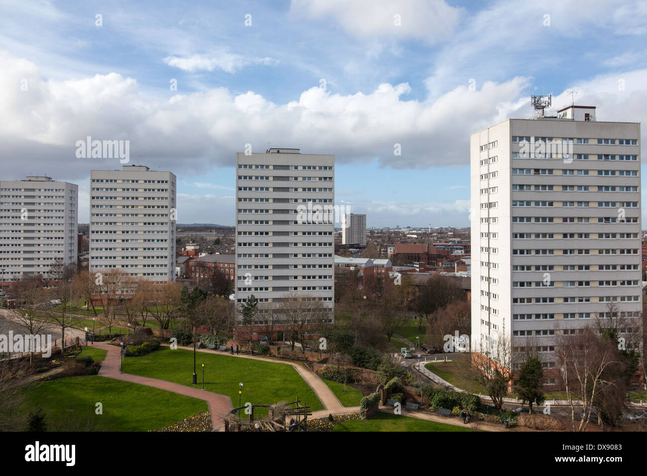 High rise flats birmingham england hires stock photography and images Alamy