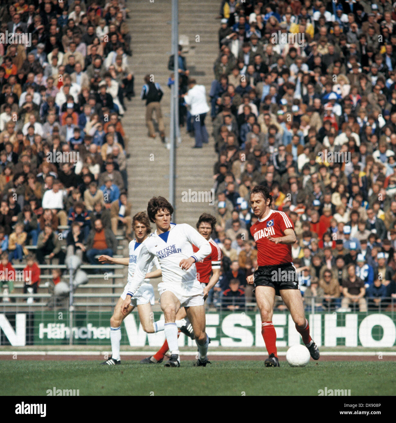 Football Bundesliga 1978 1979 Parkstadion Fc Schalke 04 Versus Stock Photo Alamy