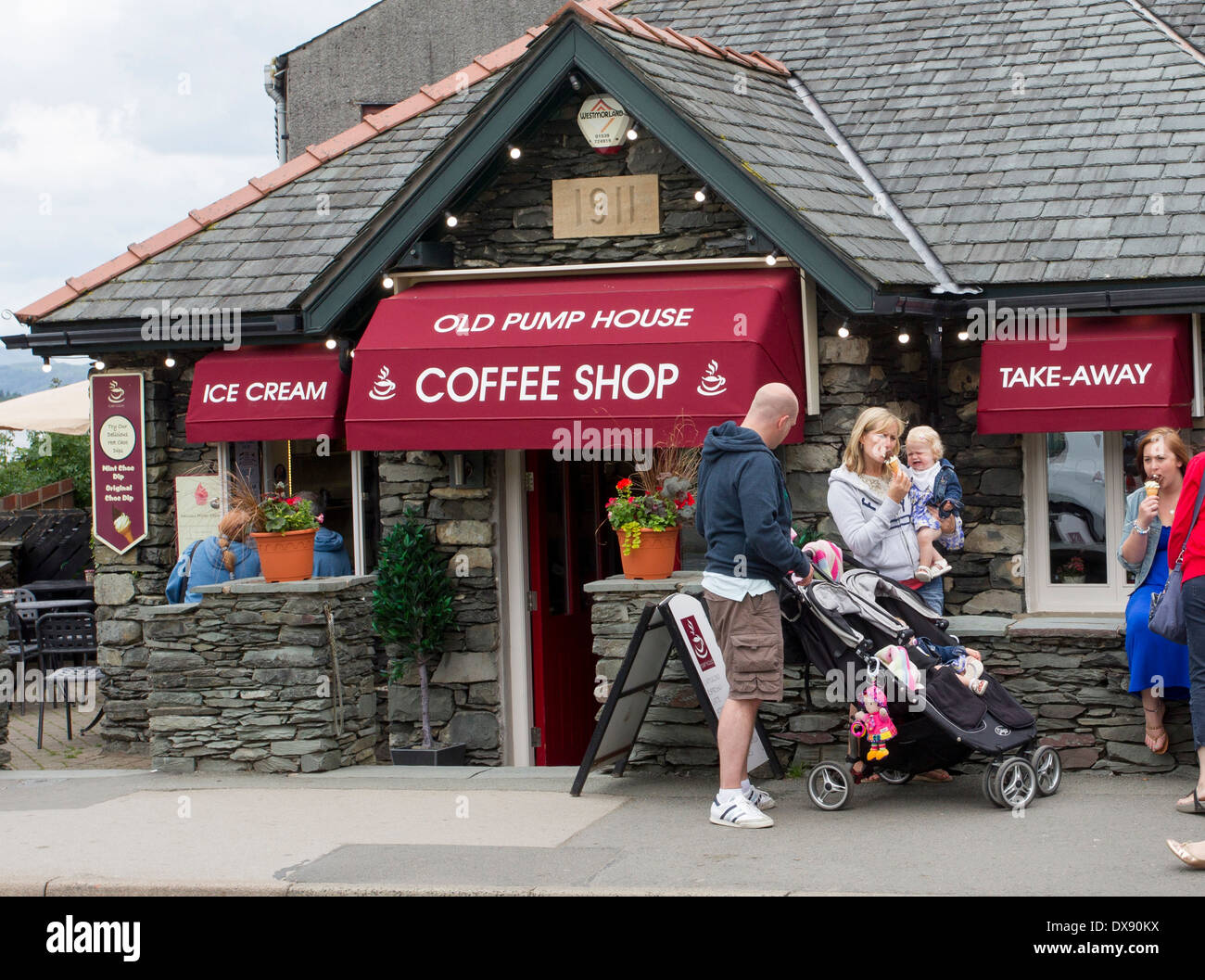 Old pump house coffee shop hires stock photography and images Alamy