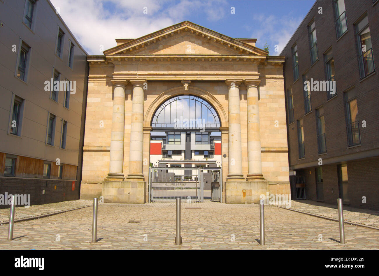 Fomer cattle market site at Graham Square on the Gallowgate in Glasgow, Scotland Stock Photo