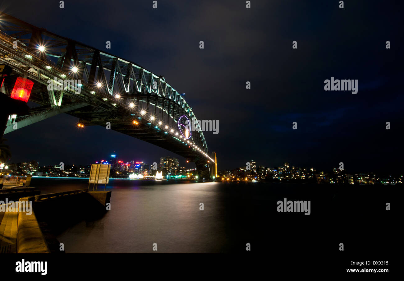 Sydney harbour bridge Stock Photo