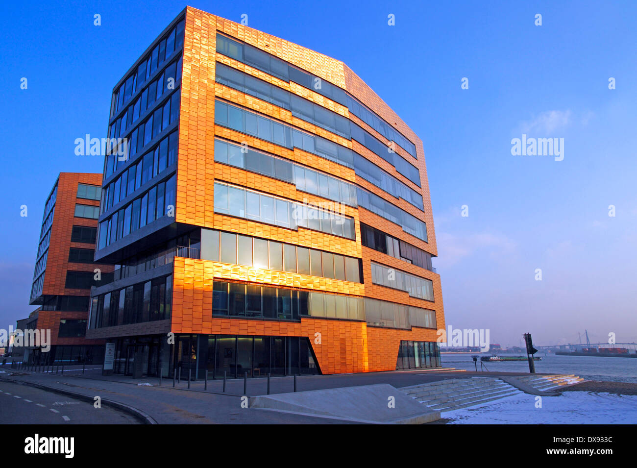 Office building, Hamburg Stock Photo Alamy