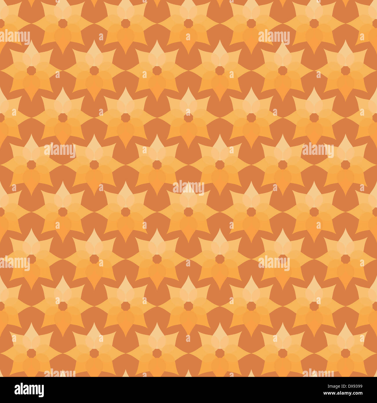 vector background, abstract seamless pattern with orange backdrop and ...