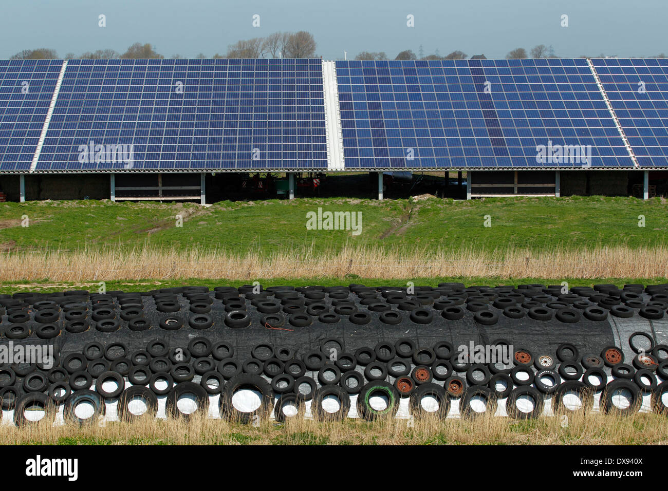Photovoltaik plant Stock Photo