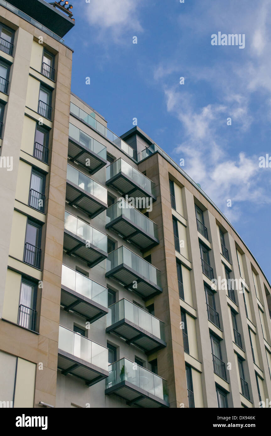 Apartments in the center of Cardiff Stock Photo Alamy