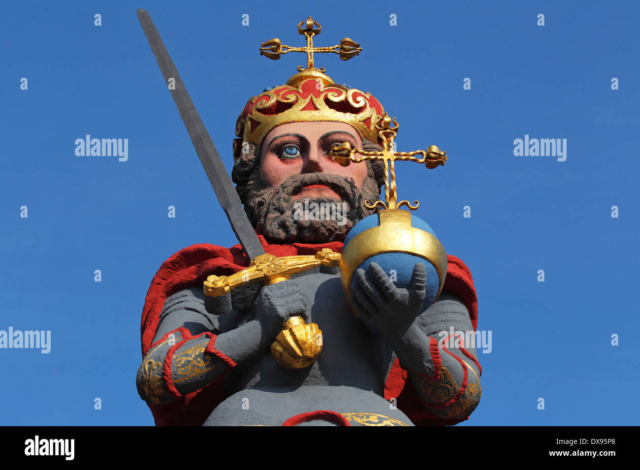 Roland-Statue, Wedel Stock Photo - Alamy