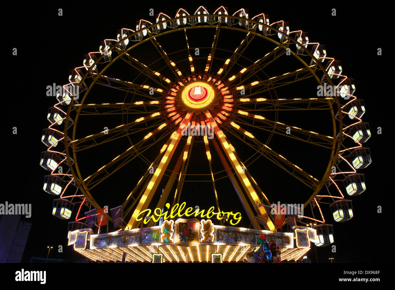 Hamburger Dom, Hamburg Stock Photo Alamy