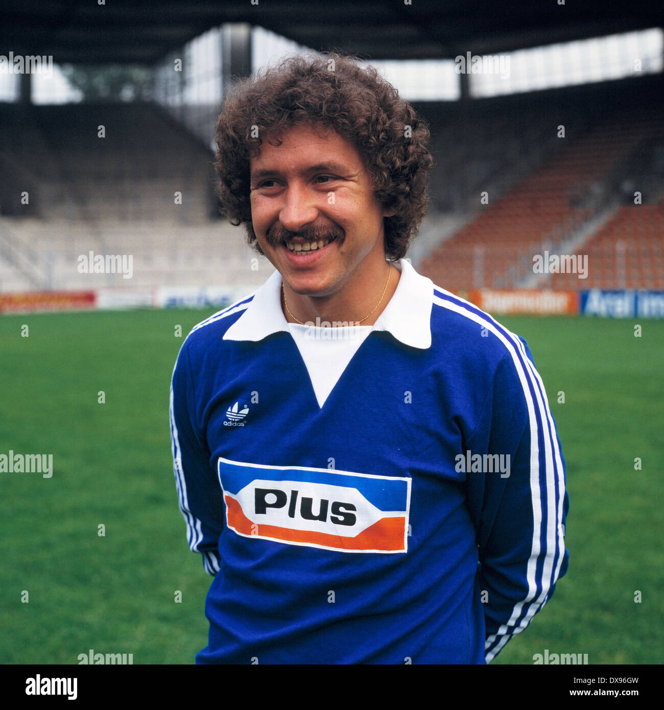football, Bundesliga, 1979/1980, VfL Bochum, team presentation, portrait Dieter Bast Stock Photo
