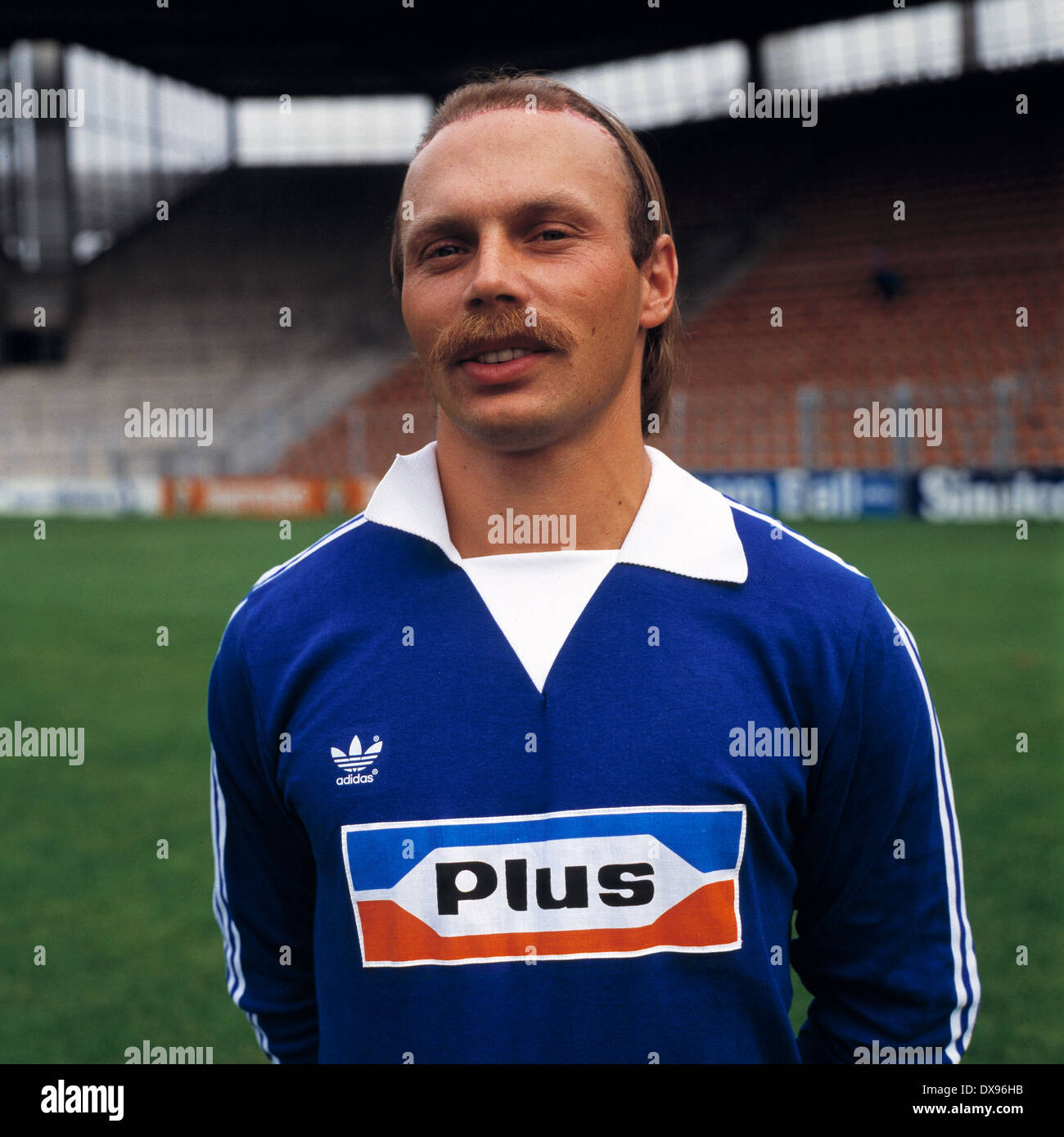 football, Bundesliga, 1979/1980, VfL Bochum, team presentation, portrait Rolf Blau Stock Photo