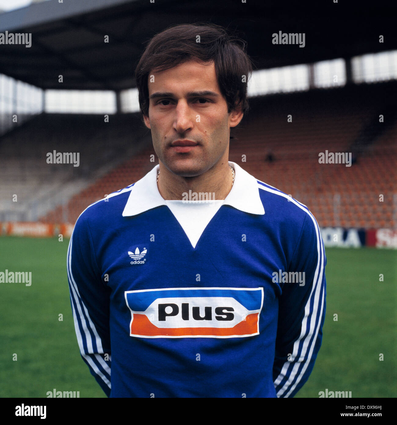 football, Bundesliga, 1979/1980, VfL Bochum, team presentation, portrait Luka Bonacic Stock Photo