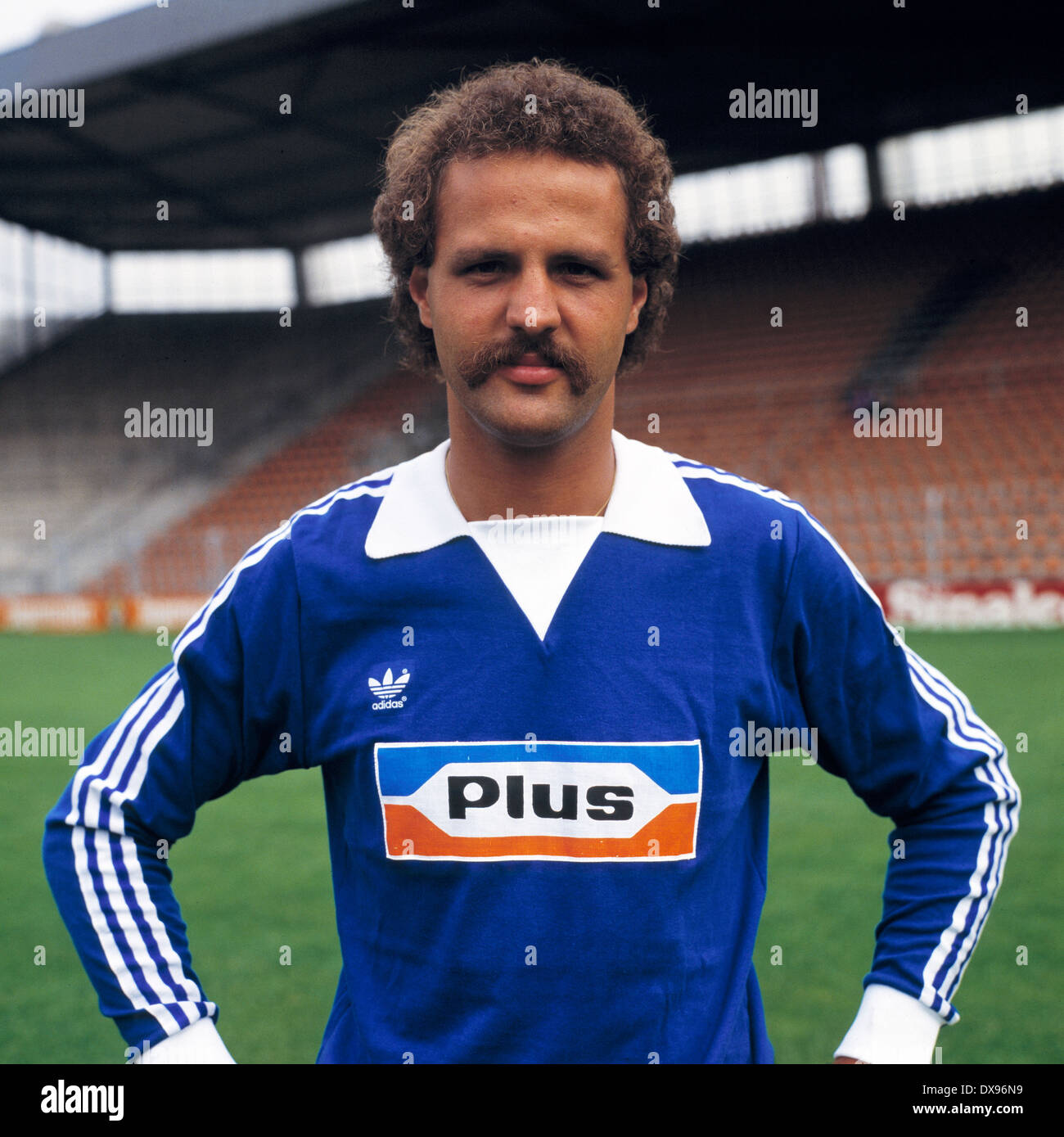 football, Bundesliga, 1979/1980, VfL Bochum, team presentation, portrait Heinz-Werner Eggeling Stock Photo