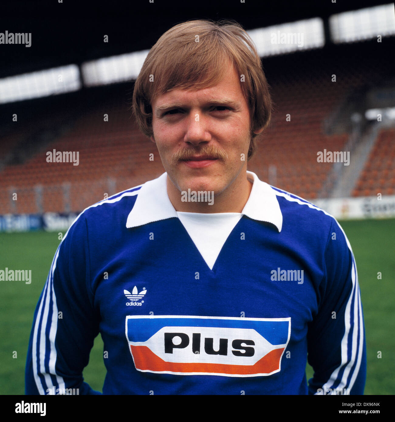 football, Bundesliga, 1979/1980, VfL Bochum, team presentation, portrait Hermann Gerland Stock Photo