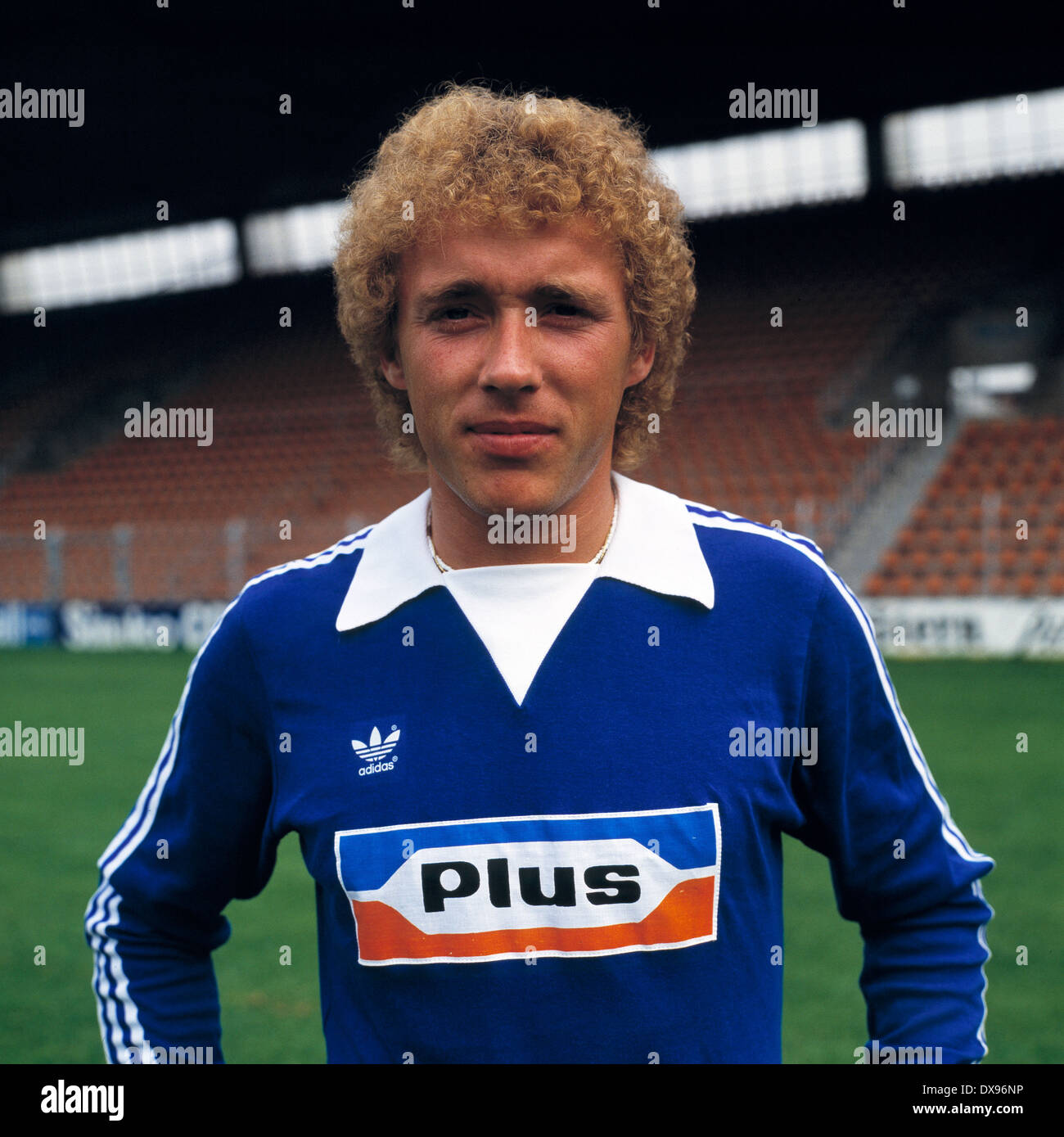 football, Bundesliga, 1979/1980, VfL Bochum, team presentation, portrait Josef Kaczor Stock Photo