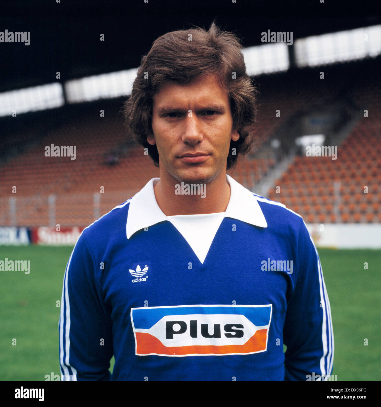 football, Bundesliga, 1979/1980, VfL Bochum, team presentation, portrait Hans-Juergen Koeper Stock Photo