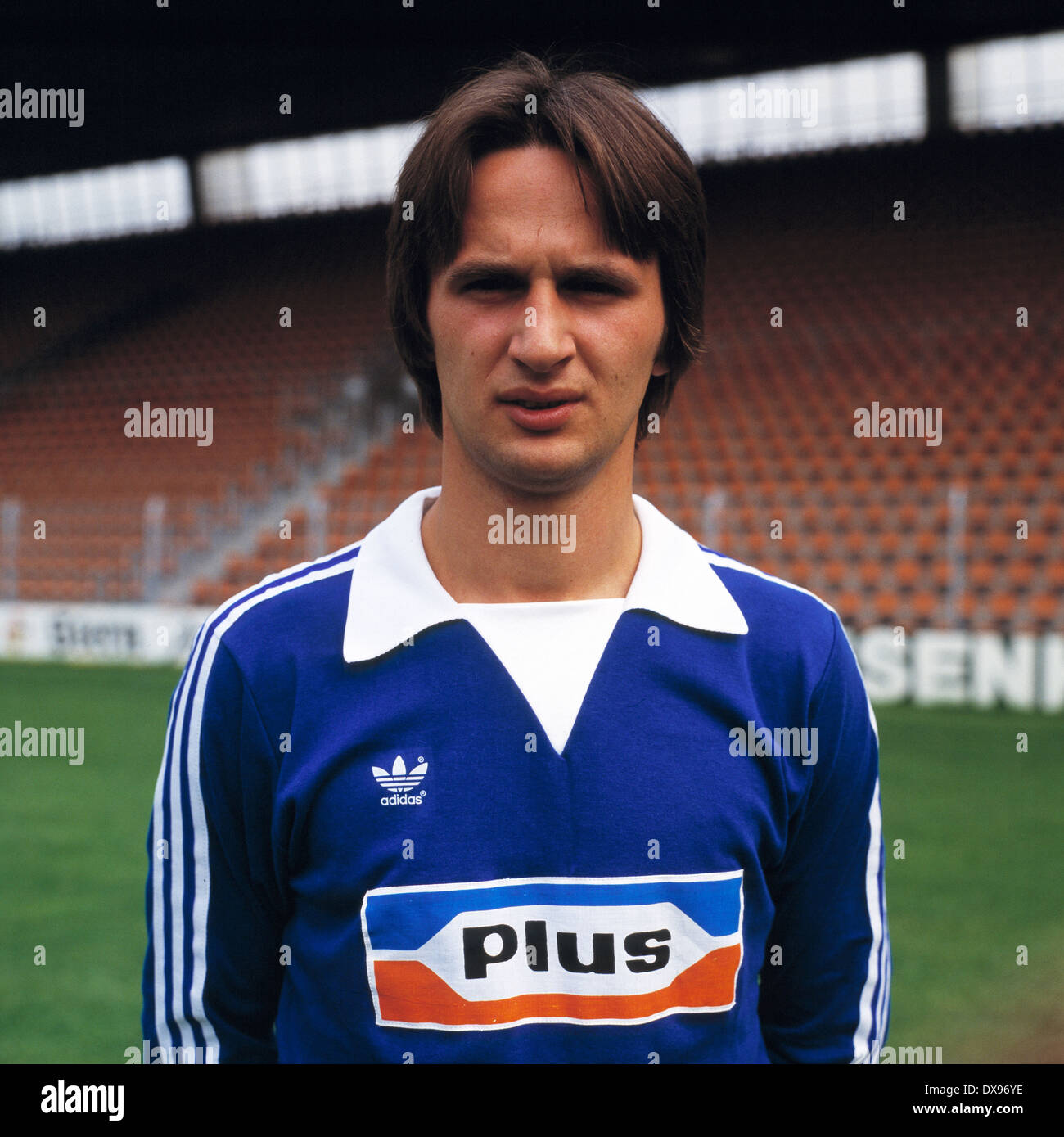 football, Bundesliga, 1979/1980, VfL Bochum, team presentation, portrait Walter Oswald Stock Photo