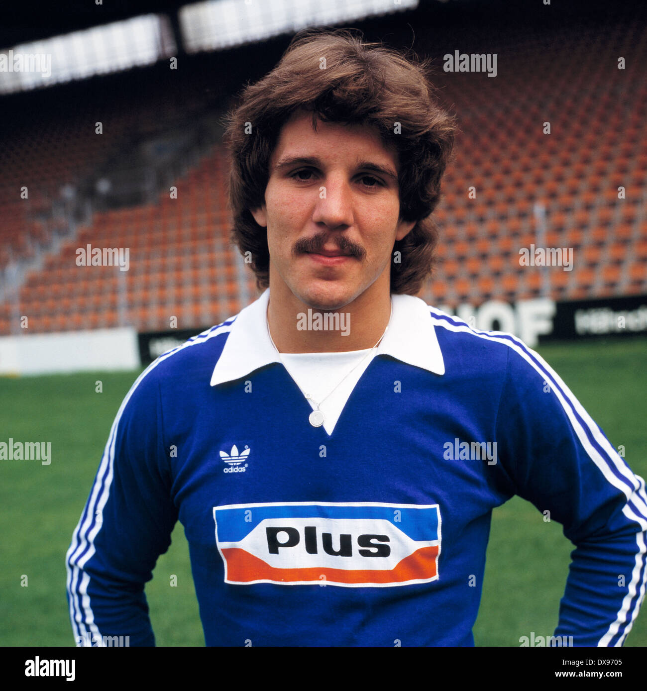 football, Bundesliga, 1979/1980, VfL Bochum, team presentation, portrait Ottmar Scheuch Stock Photo