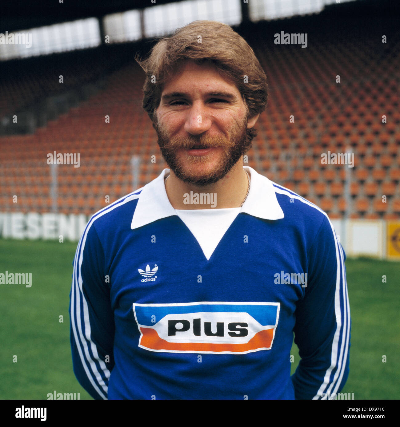 football, Bundesliga, 1979/1980, VfL Bochum, team presentation, portrait Lothar Woelk Stock Photo