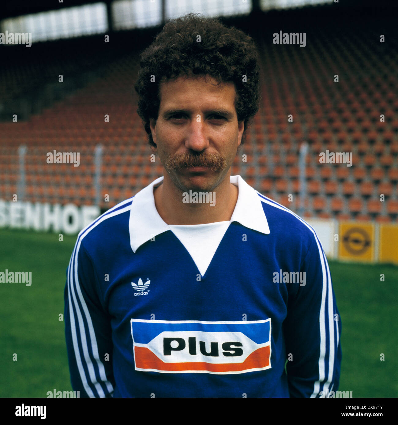 football, Bundesliga, 1979/1980, VfL Bochum, team presentation, portrait Klaus Franke Stock Photo