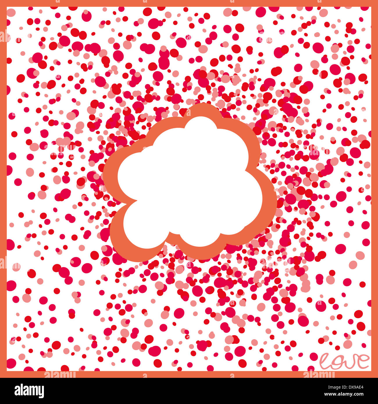 background with red and pink elements with text place, vector Stock ...