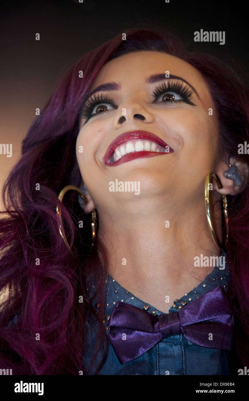Jade Thirlwall Little Mix perform live and pose for photographs at the