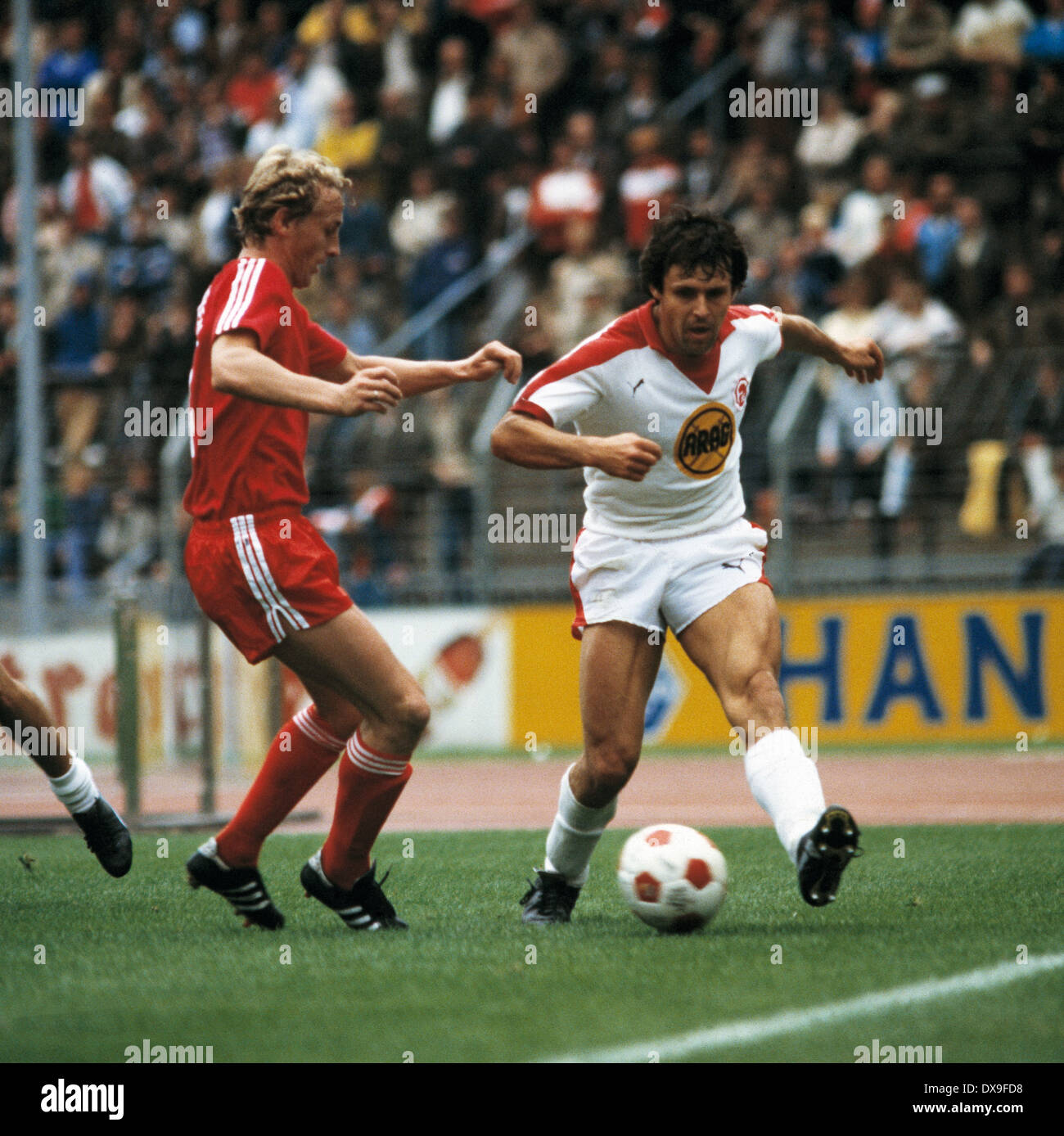 football, Bundesliga, 1980/1981, Rhine Stadium, Fortuna Duesseldorf