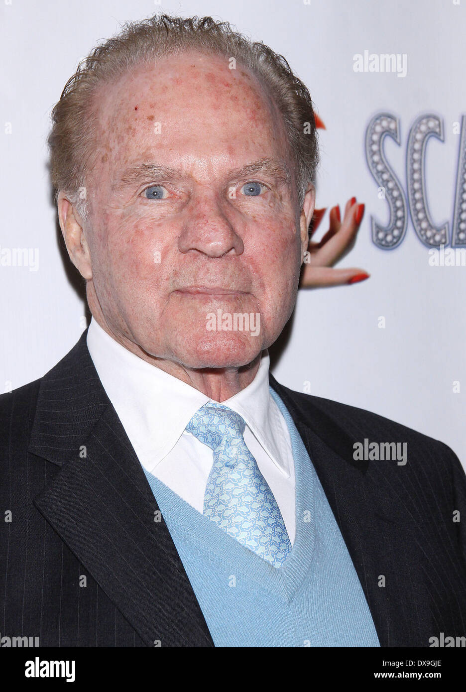 Frank Gifford at the premiere of ‘Scandalous The Musical’ at the Neil