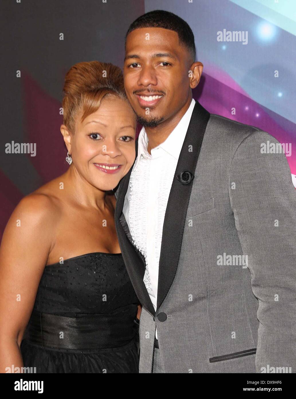Beth Gardner Nick Cannon Nickelodeon S 2012 Teennick Halo Awards Held At The Hollywood Palladium Arrivals Hollywood California 17 11 12 Featuring Beth Gardner Nick Cannon Where Hollywood California United States When 17 Nov 2012 Stock Photo