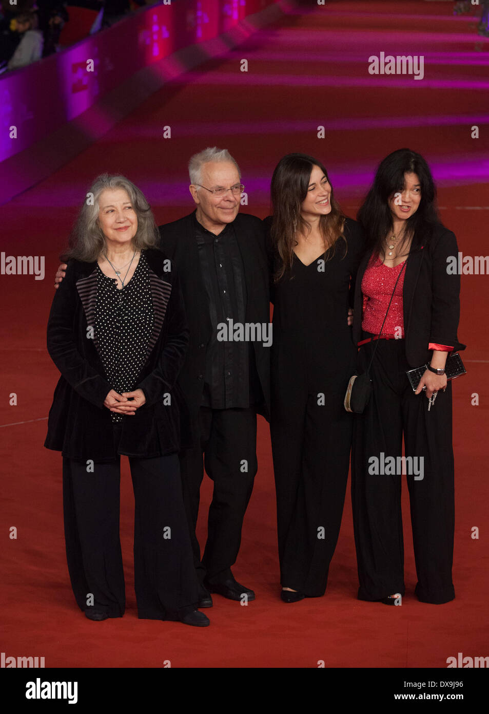 Martha Argerich, Stephen Kovacevich, Stephanie Argerich and Lyda Chen 7th Rome International Film Festival - 'Bloody Daughter' - Premiere Featuring: Martha Argerich,Stephen Kovacevich,Stephanie Argerich and Lyda Chen Where: Rome, Italy When: 16 Nov 2012 ** Stock Photo