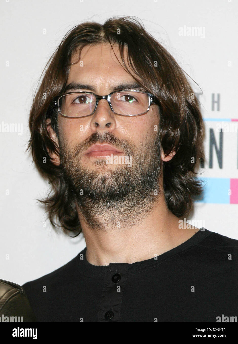 Rob Bourdon of 'Linkin Park' he 40th Anniversary American Music Awards 2012, held at Nokia Theatre L.A. Live - Pressroom Los Angeles, California - 18.11.12 Featuring: Rob Bourdon of 'Linkin Park' Where: Los Angeles, California, United States When: 18 Nov 2012 Stock Photo