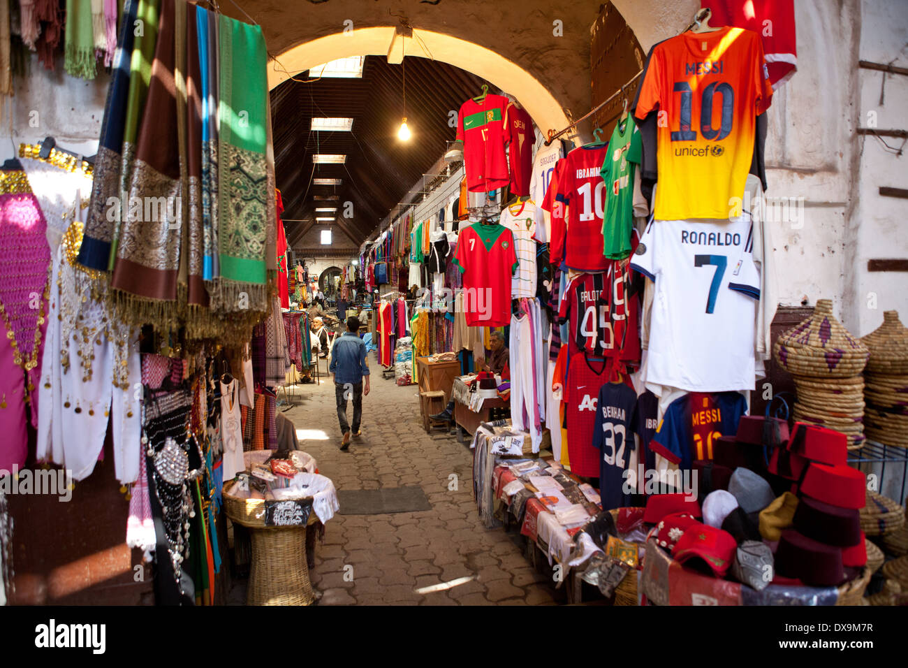 Africa, Morocco, Marrakech, walking in the Suq, the largest markets in Morocco Stock Photo