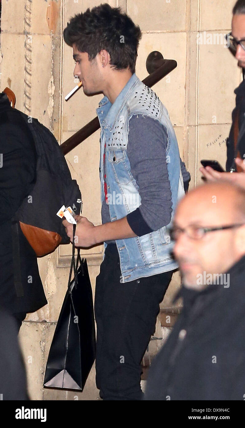 Zayn Malik of One Direction, leaving the Royal Albert Hall after performing  at The Royal Variety Performance. London, England - 19.11.12 Featuring: Zayn  Malik of One Direction Where: London, United Kingdom When:, image size:798x1390