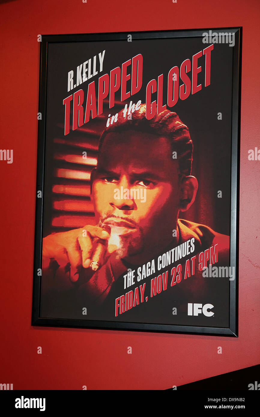 Trapped in the Closet, Movie Poster, at the screening of 'Trapped In