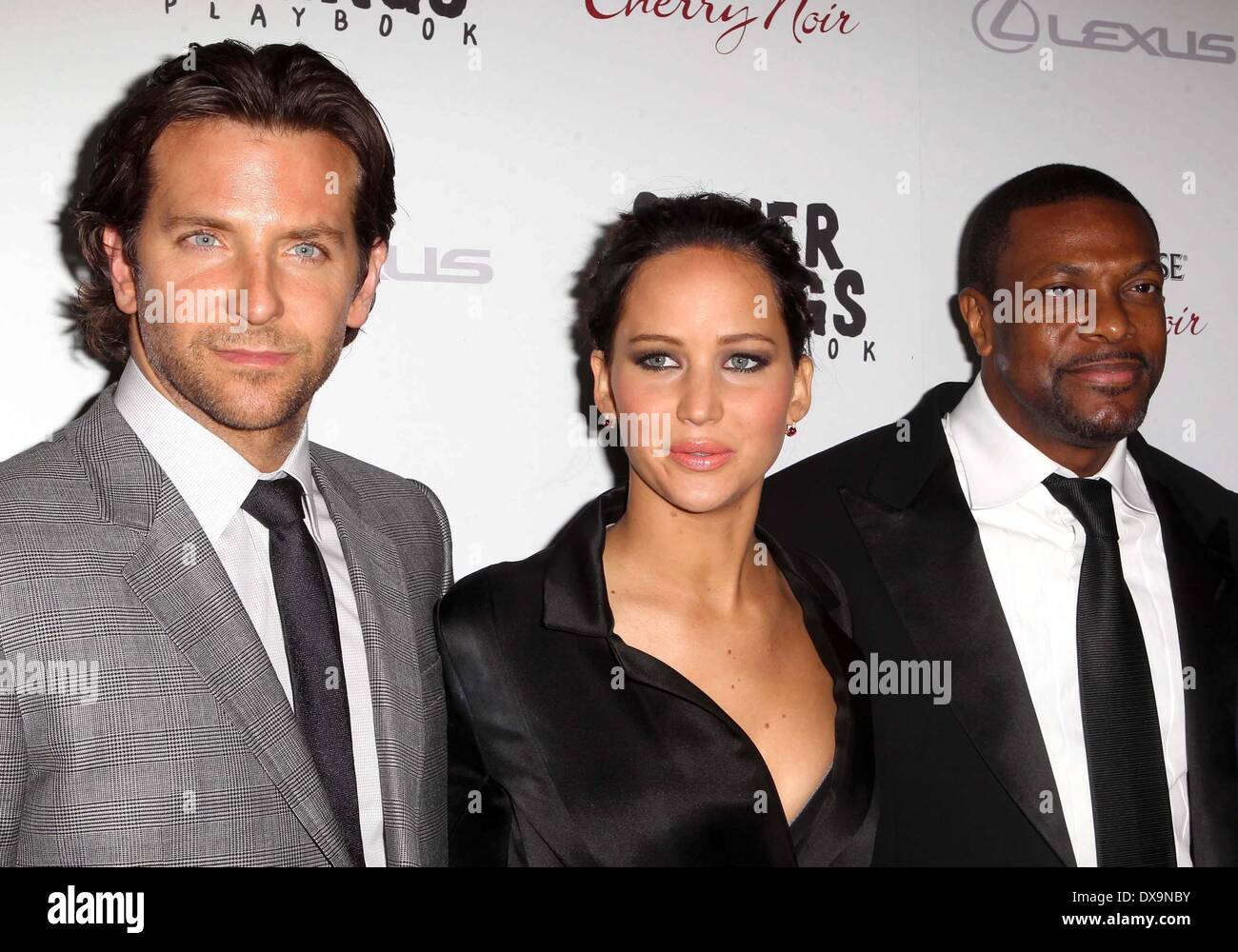 Bradley Cooper, Jennifer Lawrence, Chris Tucker The Weinstein Company  presents a special screening of 'Silver Linings Playbook' at the AMPAS  Samuel Goldwyn Theater - Arrivals Los Angeles, California - 19.11.12  Featuring: Bradley, image size:1300x1000