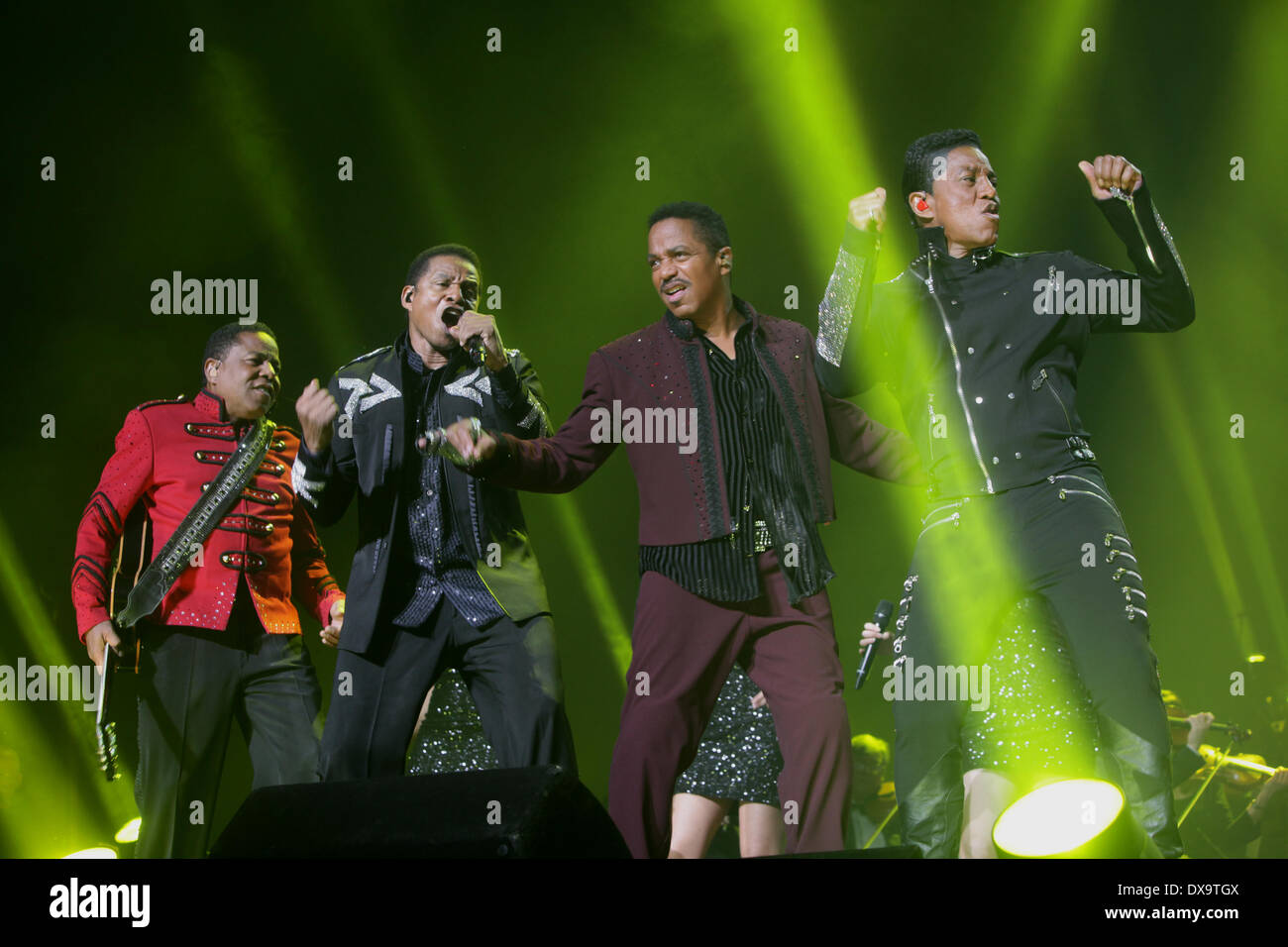 Tito Jackson, Jackie Jackson, Marlon Jackson and Jermaine Jackson Night