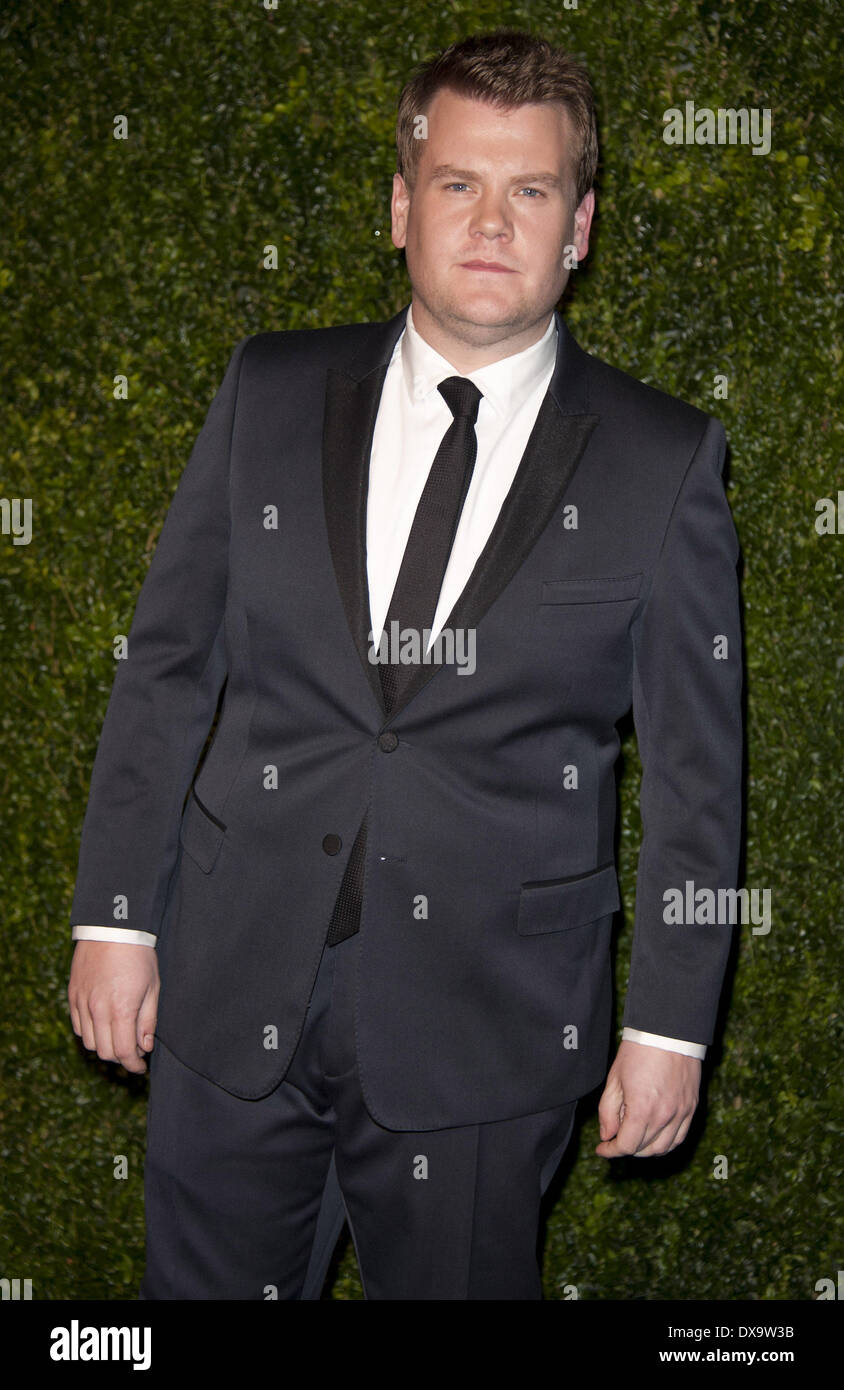 James Corden London Evening Standard Theatre Awards held at The Savoy ...