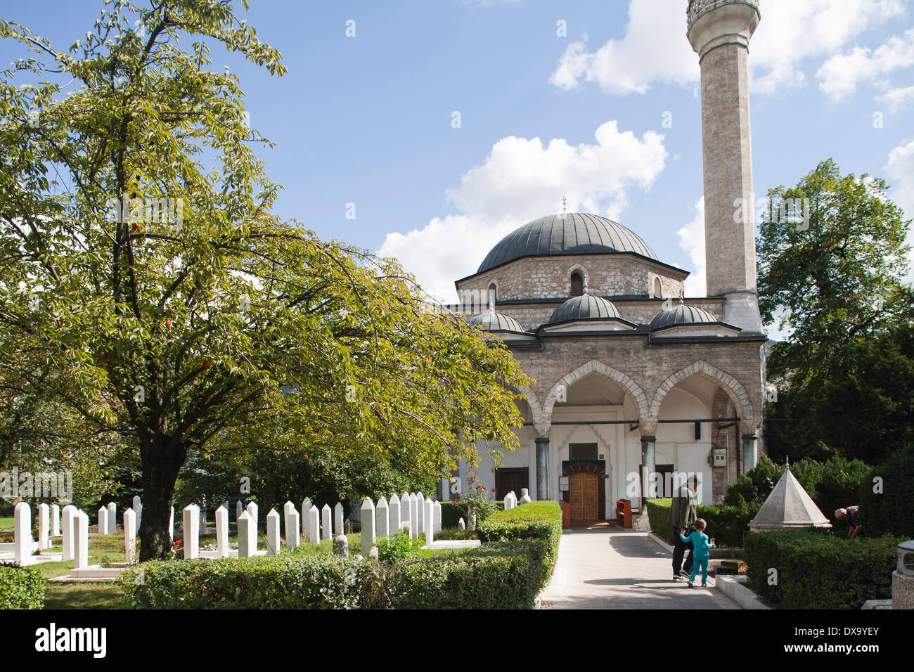 alipasina mosque, bascarsija, sarajevo, bosnia and herzegovina, europe Stock Photo