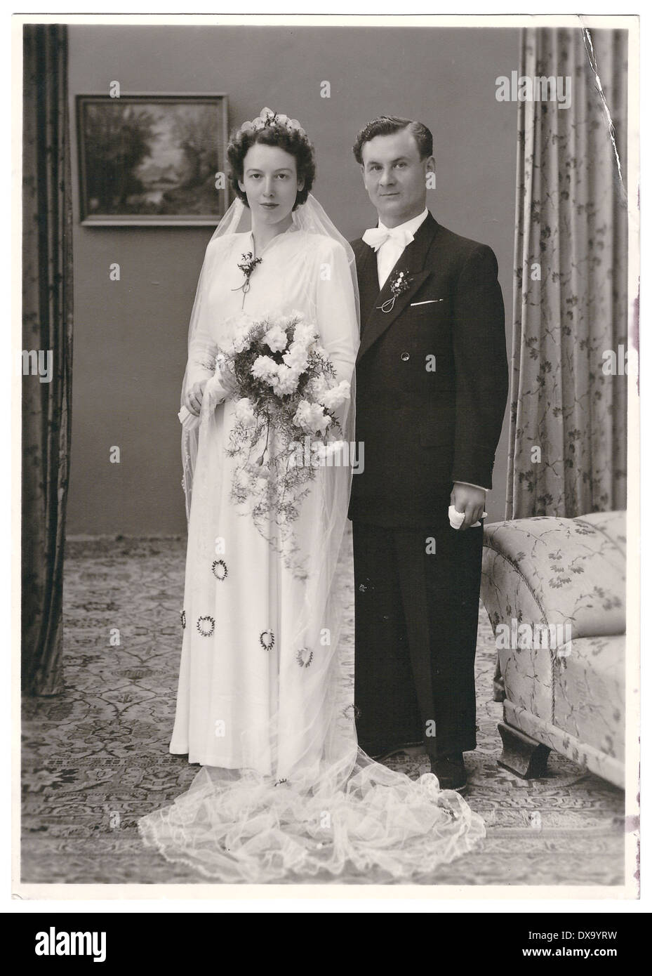 Vintage German Wedding Dress