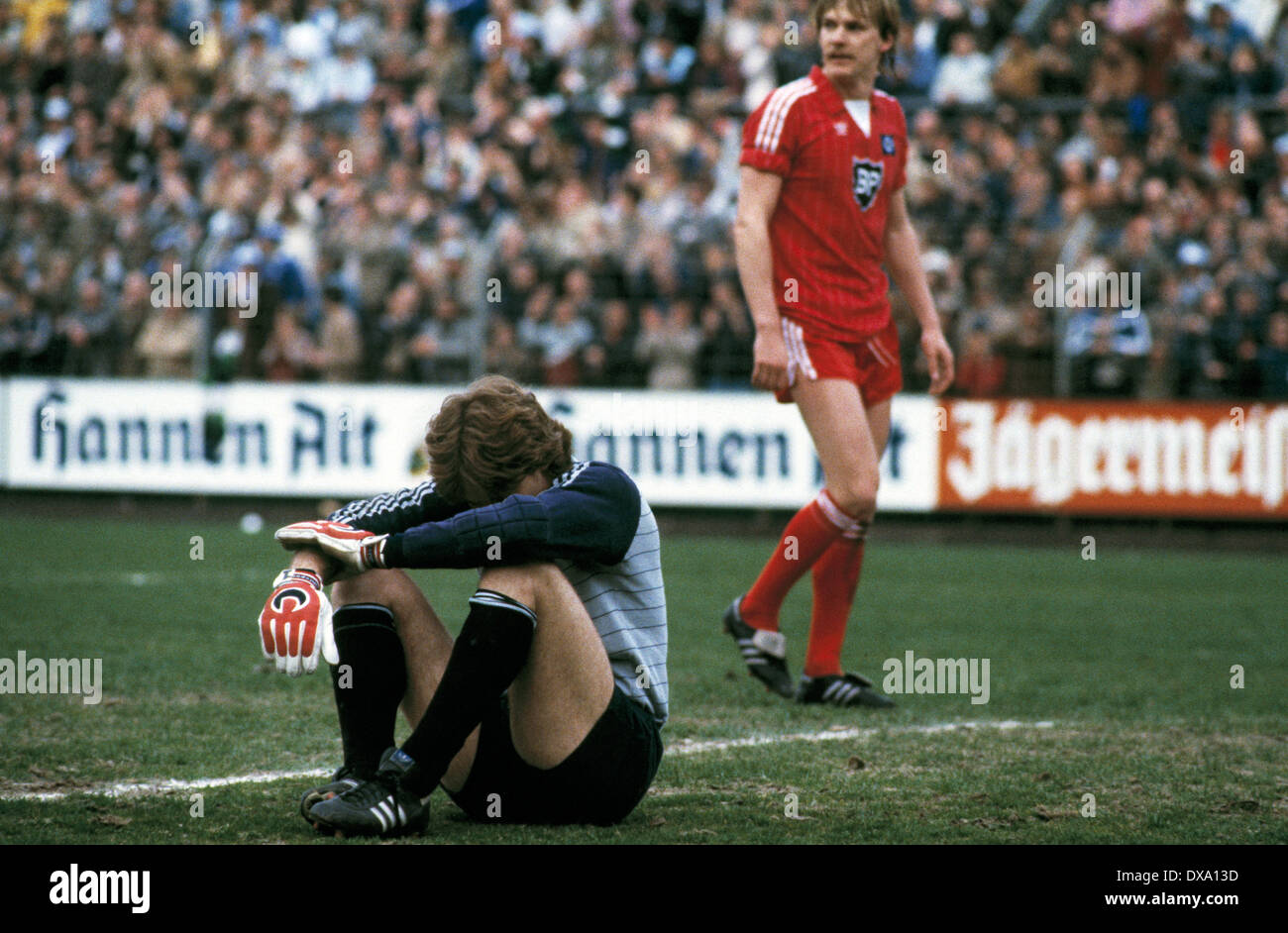 football, Bundesliga, 1981/1982, Stadium am Boekelberg ...