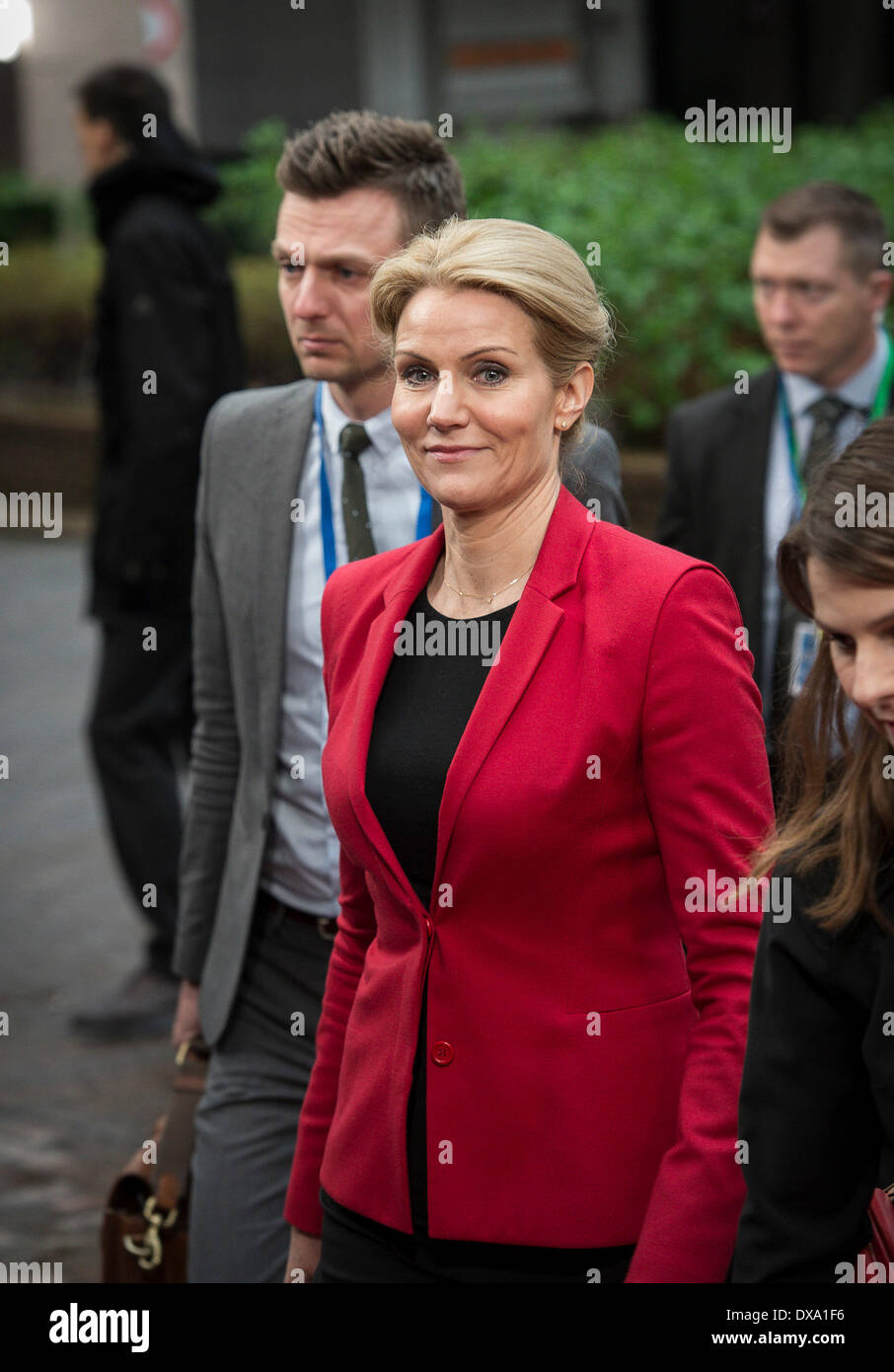 Prime Minister Of Belgium Helle Thorning Schmidt High Resolution Stock Photography And Images Alamy