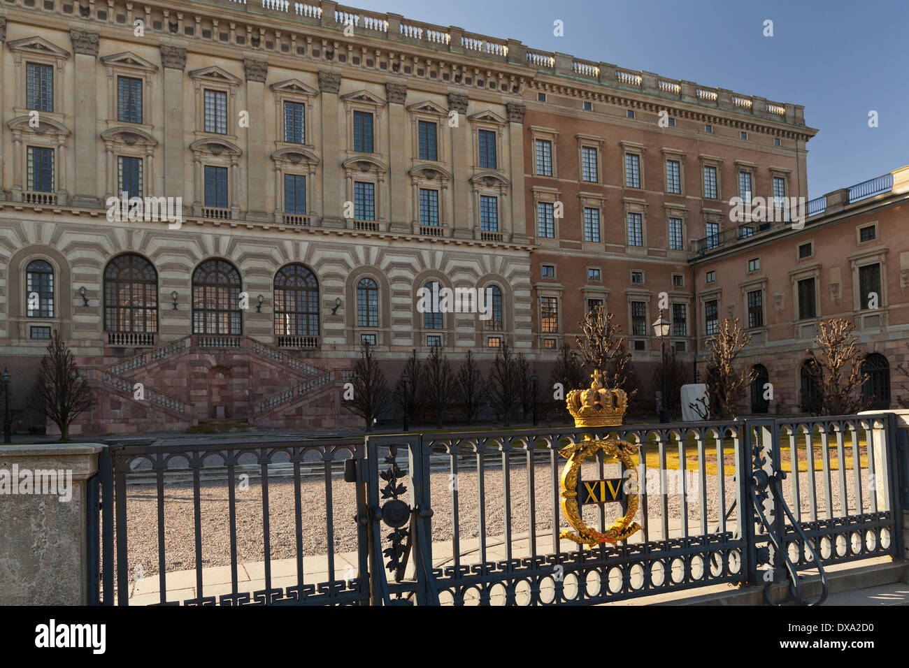 Stockholm, Sweden - Kungliga Slottet (The Royal Palace), Gamla Stan Stock Photo