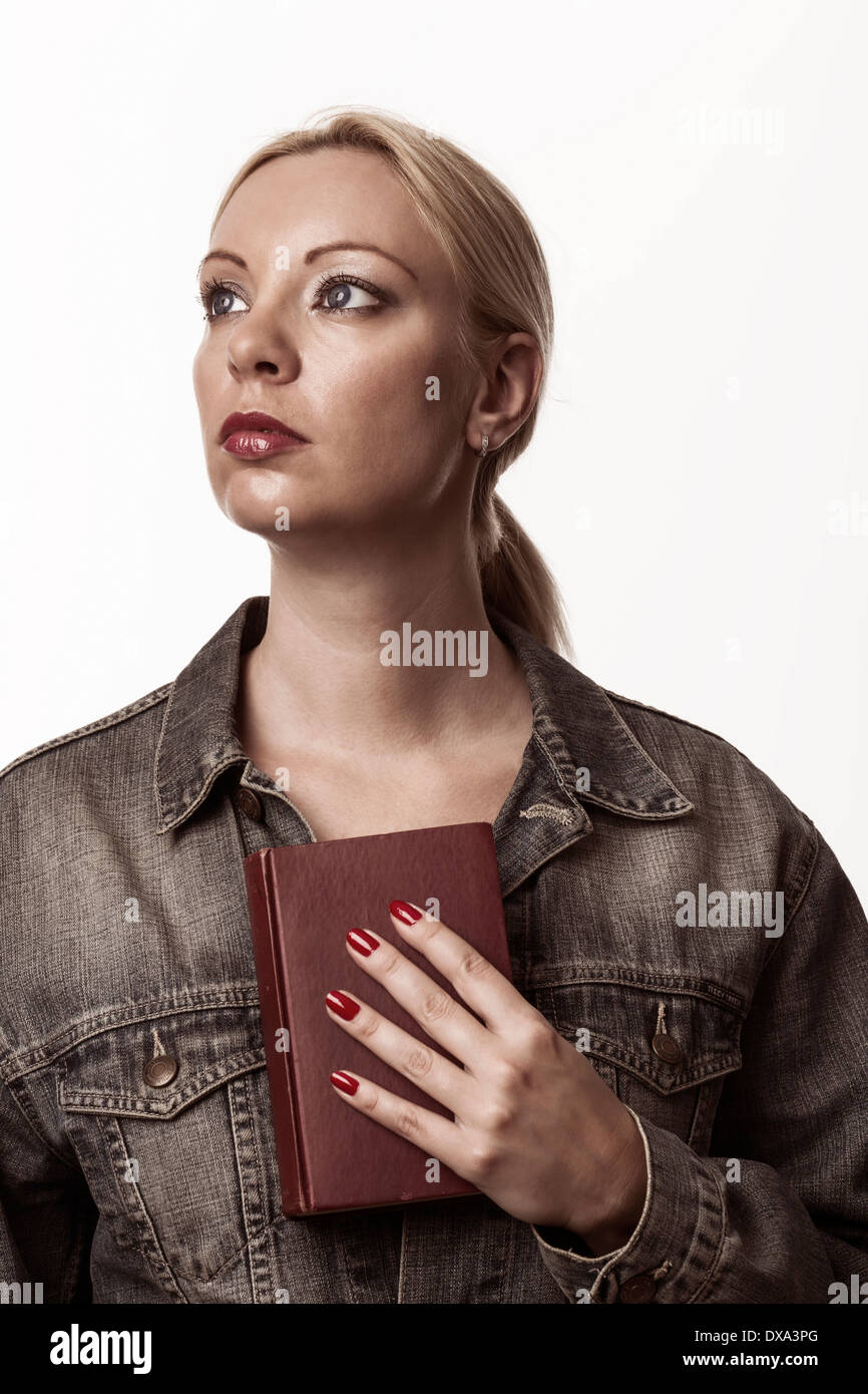 Suggestive pose woman hires stock photography and images Alamy