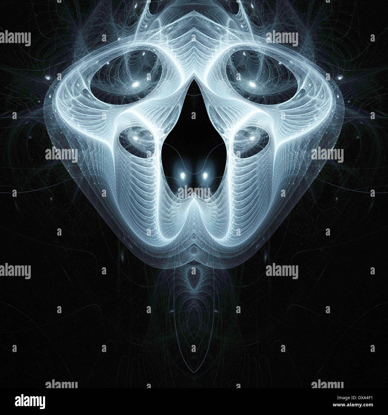 digital visualization of a fractal Stock Photo - Alamy