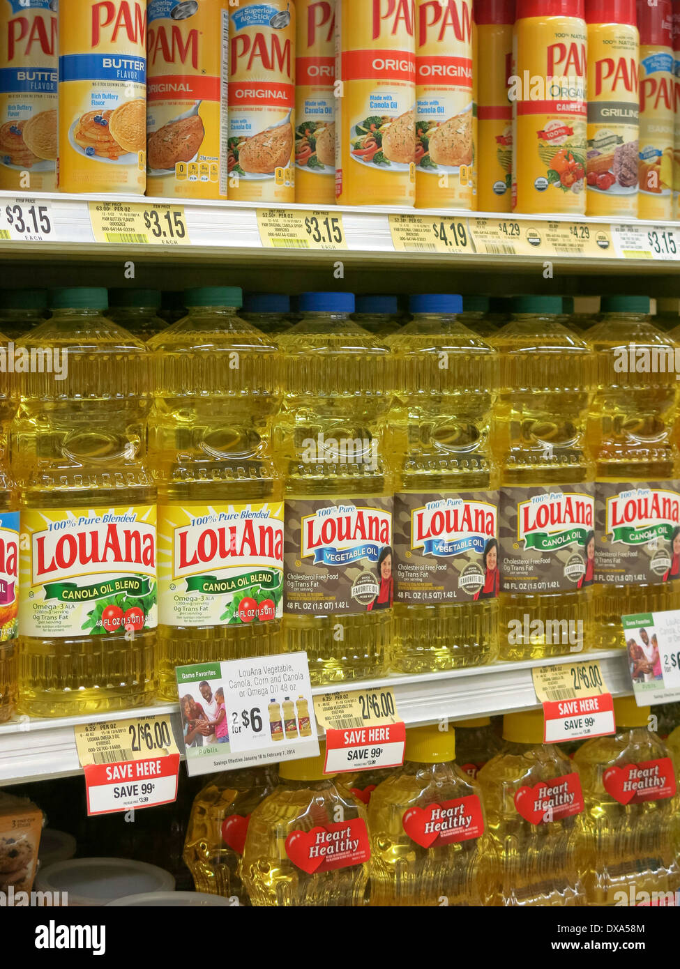 LouAna Canola Oil on Sale, Cooking Oil and Spray Aisle, Publix Super
