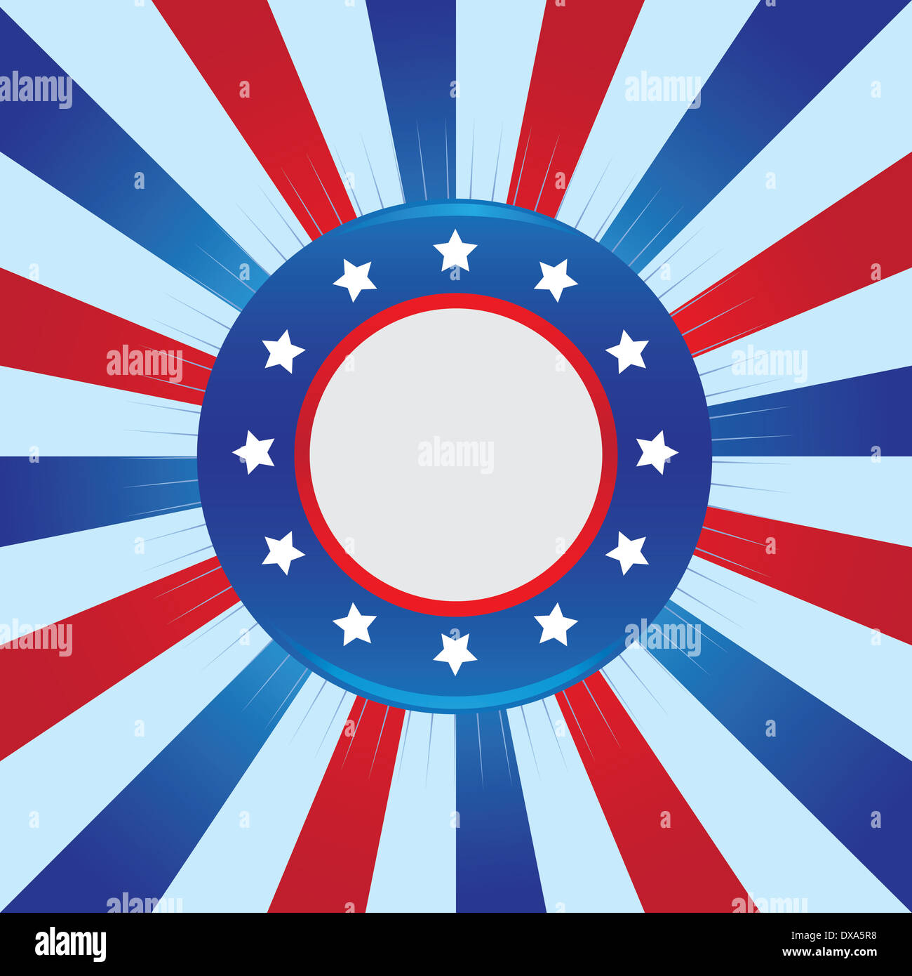 Patriotic Vector art Design Stock Photo - Alamy