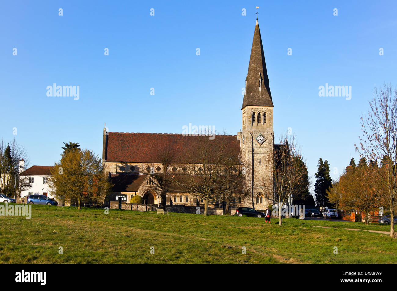 St. Mary's Anglican Church, Woodford Green, Essex, England Stock Photo