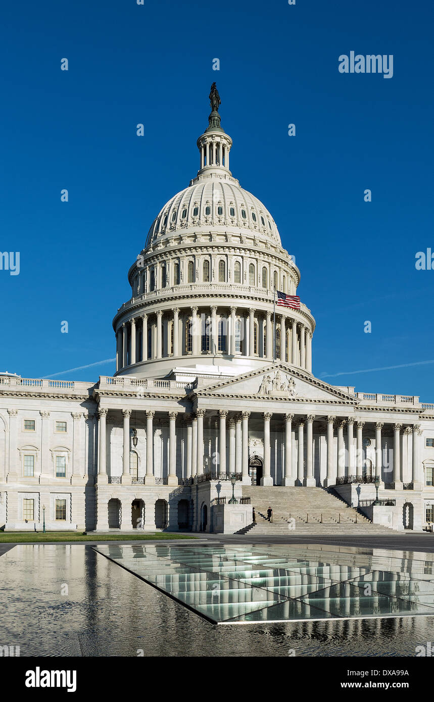 The United States Capitol Building, Washington D.C., USA Stock Photo